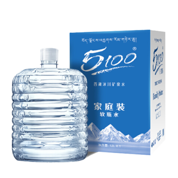 [6桶套裝] 5100軟包桶裝水12L x 6